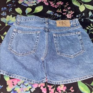 Calvin Klein Classic Blue Jean Shorts